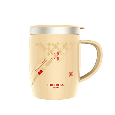 500ML时尚马克杯 办公室水杯桌面杯 