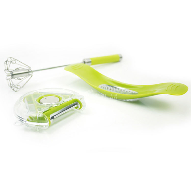 第6金 碎悦/打蛋器 削皮器 压蒜器 厨房小件用品套装