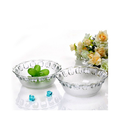 水晶碗4件套透明碗定制