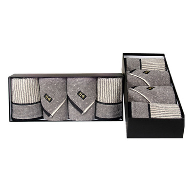 洁丽雅 毛巾礼盒 纯棉面巾四条装 雅仕系列 送礼首选