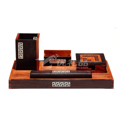 风雅笔筒套装 方笔筒 镇纸 名片座 便签盒 托盘式文具盘 风雅笔筒套装 方笔筒 镇纸 名片座 便签盒 托盘式文具盘