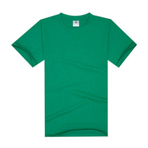 优质纯棉圆领男女式t恤定做舒适圆领文化衫企业宣传礼品印LOGO