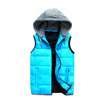 时尚羽绒棉马甲背心秋冬男女式保暖韩版马夹定做