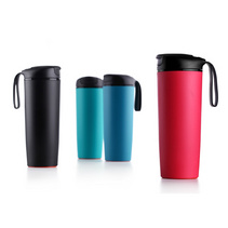 创意不倒杯隔热水杯礼品 便携随手杯保温杯定制logo