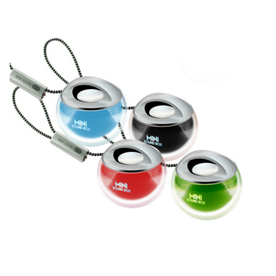 迷你水晶球音箱便携低音炮炫彩多色小音箱