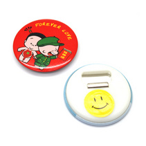 多功能磁性冰箱贴马口铁啤酒开瓶器塑料底开瓶器冰箱贴定制LOGO