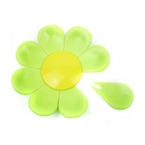 第6金创意水果叉子套裝花型环保食品小叉子厨房工具定制