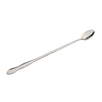 高档不锈钢加长葫芦勺子尖头圆头搅拌勺加长调酒勺