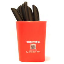 广告塑料笔筒异形笔筒定制