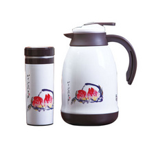 圆满杯壶礼盒装 齐白石生活艺术杯壶套装