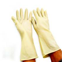 家用乳胶手套 防滑防污防护手套定制