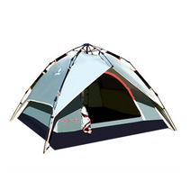 零度探索 3-4人户外野营帐篷 多人全自动帐篷 速搭帐篷速开免搭建