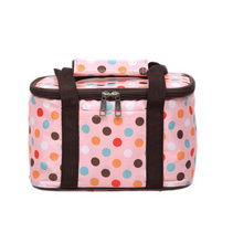 高档格子牛津布椭圆型大号冰包 保温保冷均可 保鲜包