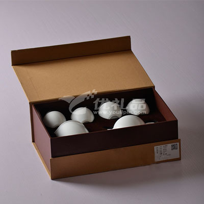 沐春堂羊脂白瓷功夫茶具套装无光白釉景德镇陶瓷茶壶茶杯礼品