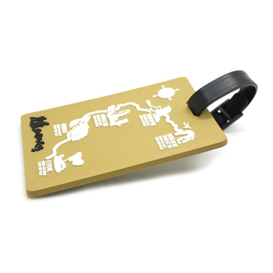 新款卡通硅胶卡套定制便携软行李牌定制企业礼品印刷LOGO 新款卡通硅胶卡套定制便携软行李牌定制企业礼品印刷LOGO