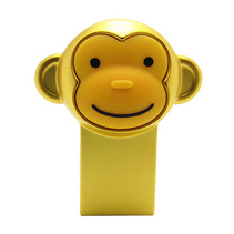 高速3.0U盘8G U盘8G定制logo刻字小金猴U盘8G汽车车载优盘