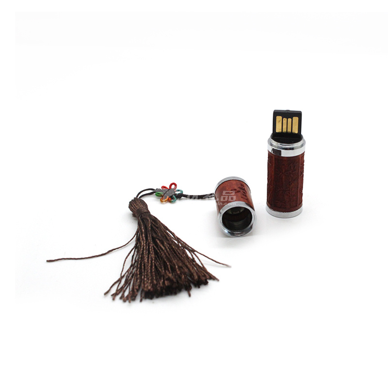 高档红木笔红木8GU盘套装配竹木包装盒 高档红木笔红木8GU盘套装配竹木包装盒