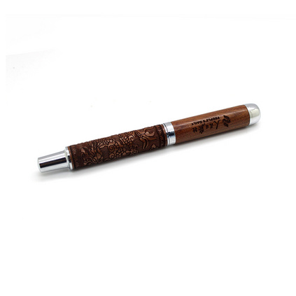 高档红木笔红木8GU盘套装配竹木包装盒