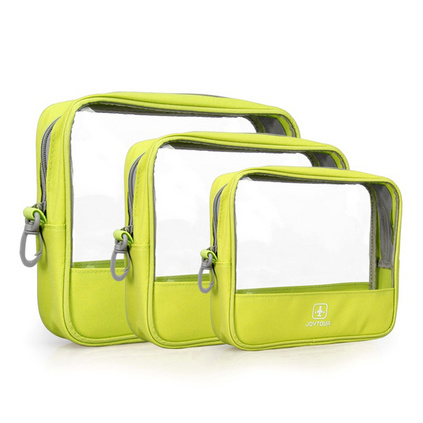 时尚透明防水化妆包 女士透明化妆包便携款