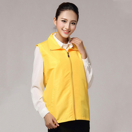 志愿者马甲 工作服义活动背心 超市促销定制广告马甲