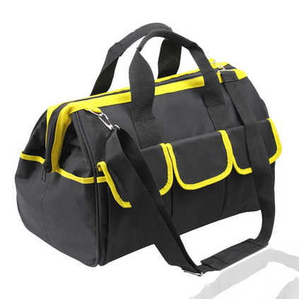 新款创意多功能钢圈加厚牛津布工具包 电工维修单肩背手提包