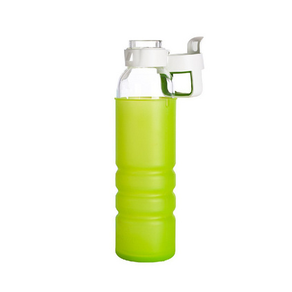 美国康宁便携耐热玻璃运动水壶SN-OZ500-OR/CN冷水瓶500ml正品定制 