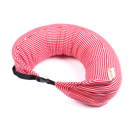 车用品枕头微粒子U型枕 微粒子U型枕 长条枕午休护颈枕 时尚旅行颈枕定制