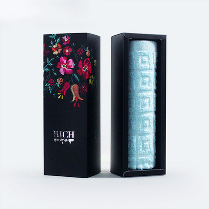 纯棉素色回型纹薄款毛巾 易拧速干防止细菌滋生 礼盒套装毛巾