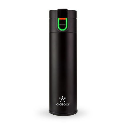 Aidebar灵犀智能保温杯 能提醒喝水的杯子 温度颜色提醒