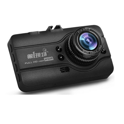 现场D108高清红外夜视行车记录仪停车监控 合金机身1080P高清