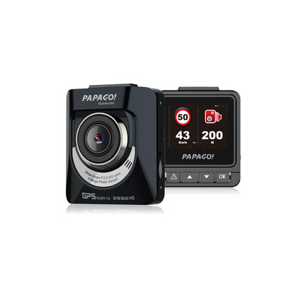 PAPAGO行车记录仪gosafe530G超高清夜视广角1296p固定测速一体机