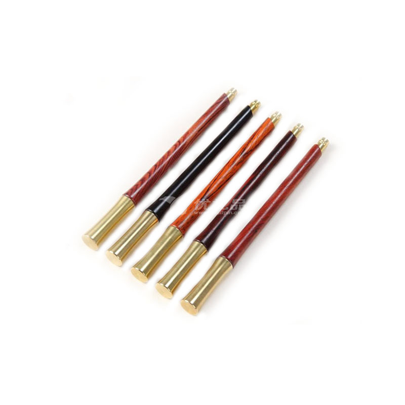 胸有成竹签字笔紫光檀黄铜笔红木礼品笔三菱笔芯 胸有成竹签字笔紫光檀黄铜笔红木礼品笔三菱笔芯