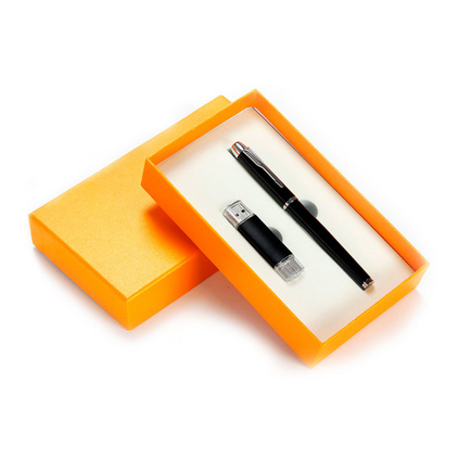 商务礼品套装2件套签字笔U盘  办公礼品套装  奖品纪念品套装