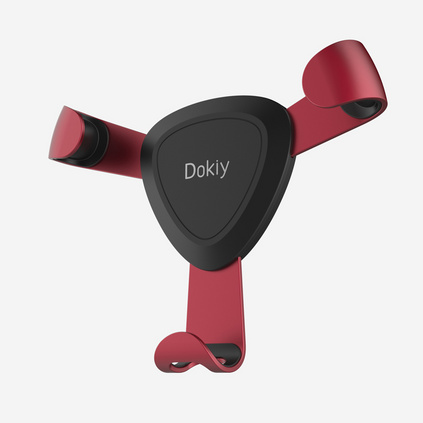 Dokiy 铁爪重力全自动车载手机支架 出风口卡扣式手机通用手机座