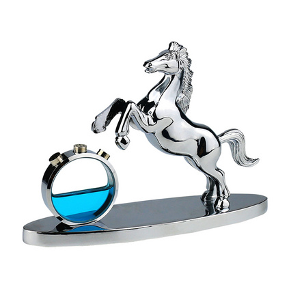 汽车香水座式摆件车载香水 车用香水瓶 创意饰品马到成功