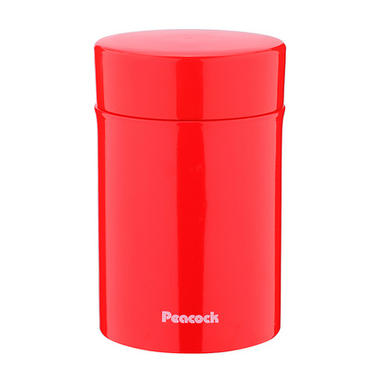 日本Peacock孔雀真空不锈钢焖烧壶闷烧罐保温饭盒 日本进口 316不锈钢 安全卫生 长效保温