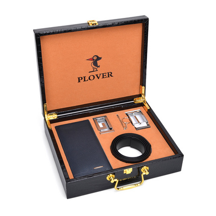 啄木鸟男士皮带长夹套装双头皮带多功能钱夹螺丝刀礼盒套装定制