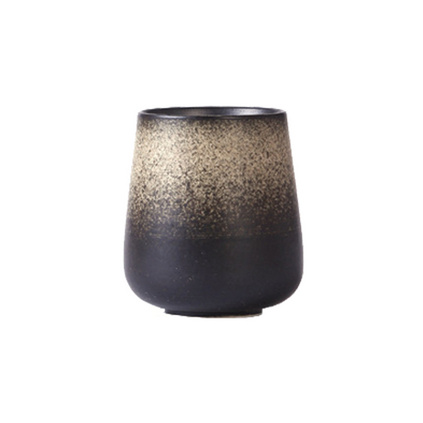 磨砂渐变日式复古文艺简约zakka风情侣杯定制