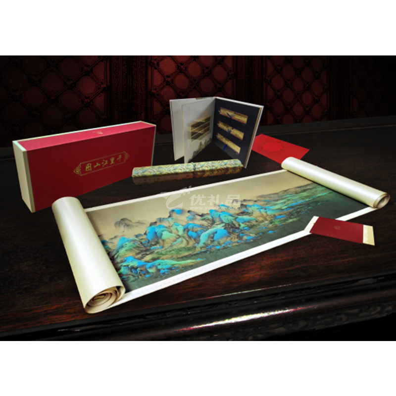 故宫出版社《千里江山图》钞券版珍藏品装饰品定制 故宫出版社《千里江山图》钞券版珍藏品装饰品定制