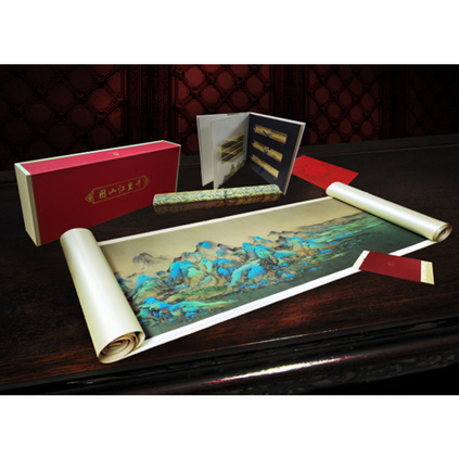 故宫出版社《千里江山图》钞券版珍藏品装饰品定制