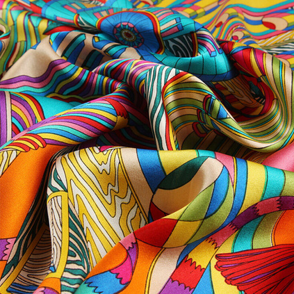 上海故事真丝大方巾韩国春秋冬季女桑蚕丝巾杭州丝绸围巾披肩两用女性礼品订做