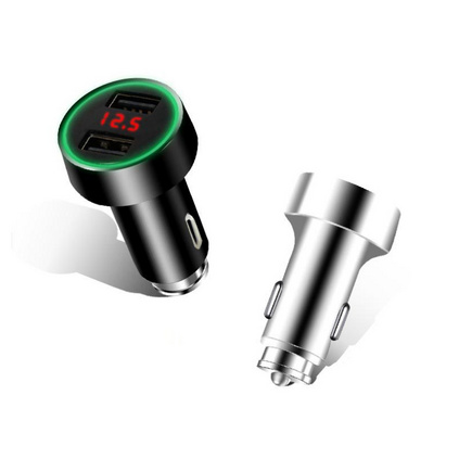 多功能车载充电器双USB手机车充定制