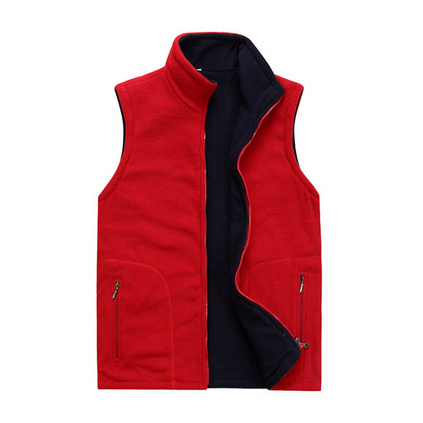 广告马甲秋冬加厚款马甲立领坎肩定做