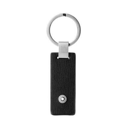 MontBlanc万宝龙08381都市俊彦系列黑色牛皮钥匙扣定制