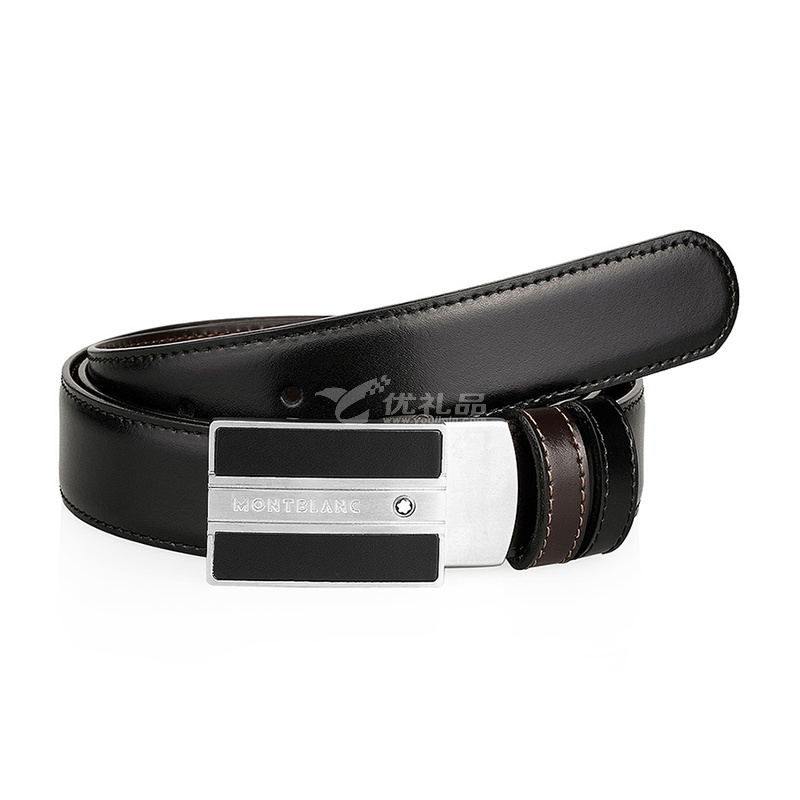 MONTBLANC万宝龙 38156男款经典当代系列皮带/腰带定制 MONTBLANC万宝龙 38156男款经典当代系列皮带/腰带定制