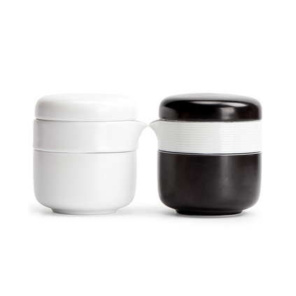 朴风快客杯旅行茶具防烫陶瓷杯定制