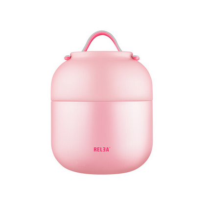 物生物/RELEA 700ML焖烧杯不锈钢真空焖烧罐壶保温桶创意学生保温饭盒定制