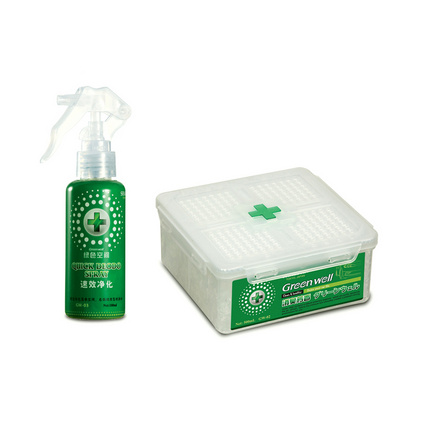 车博士(AUTODOC)绿色空间汽车杀菌除臭新车除甲醛新车除味快速去异味净化空气二合一净化剂定制