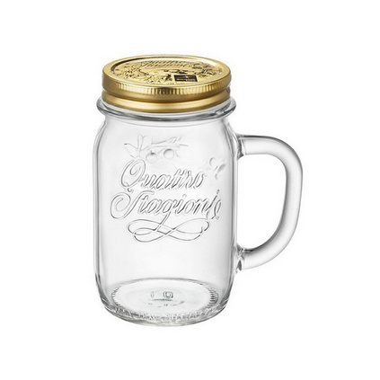 意大利进口公鸡杯四季把手杯休闲茶杯咖啡杯2件套定制