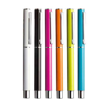 圆珠笔喷胶广告笔定制批发中性笔签字笔碳素水笔定做印刷LOGO宣传笔定制